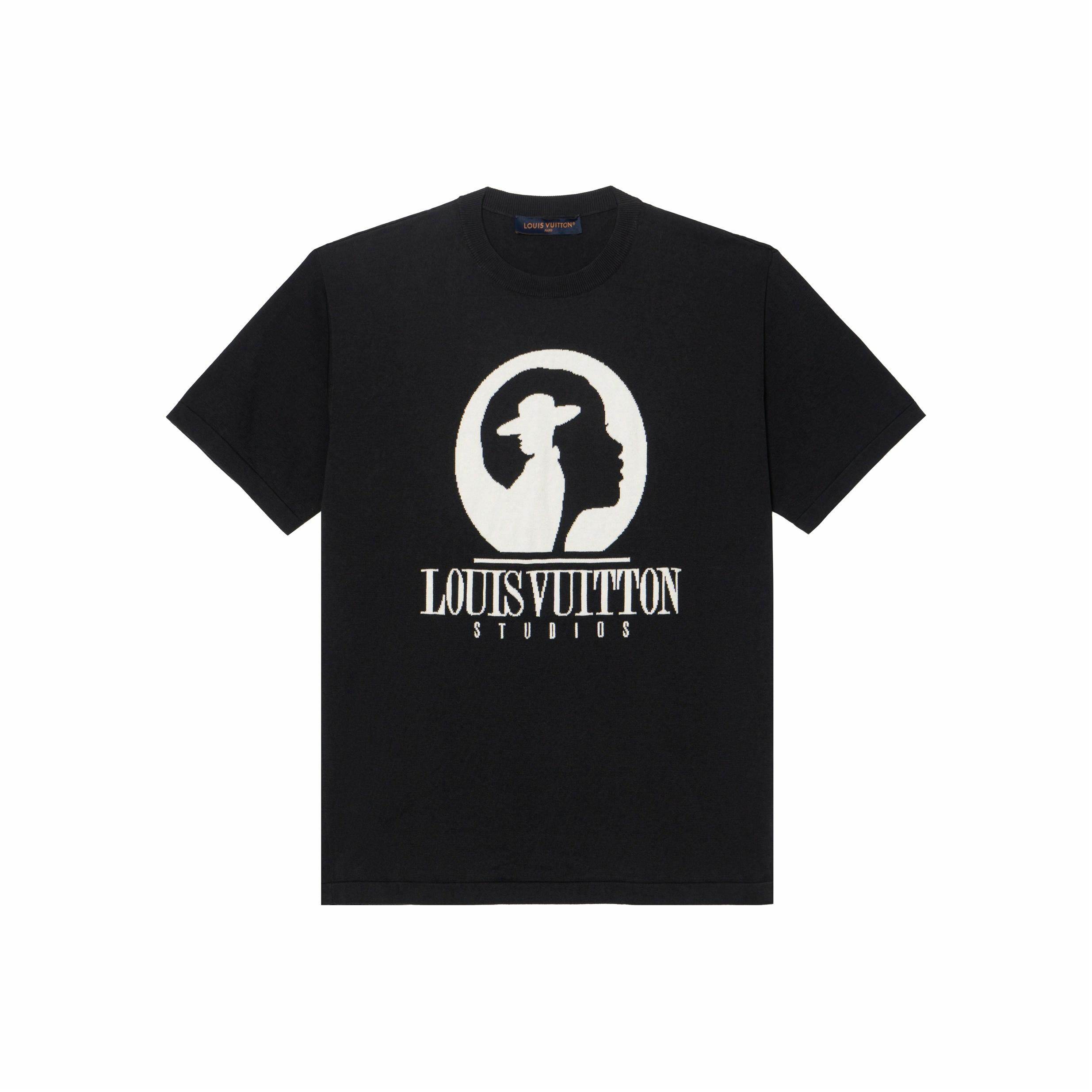 LV Kaos Logo Seri Huruf, Unisex, COD '-L-19