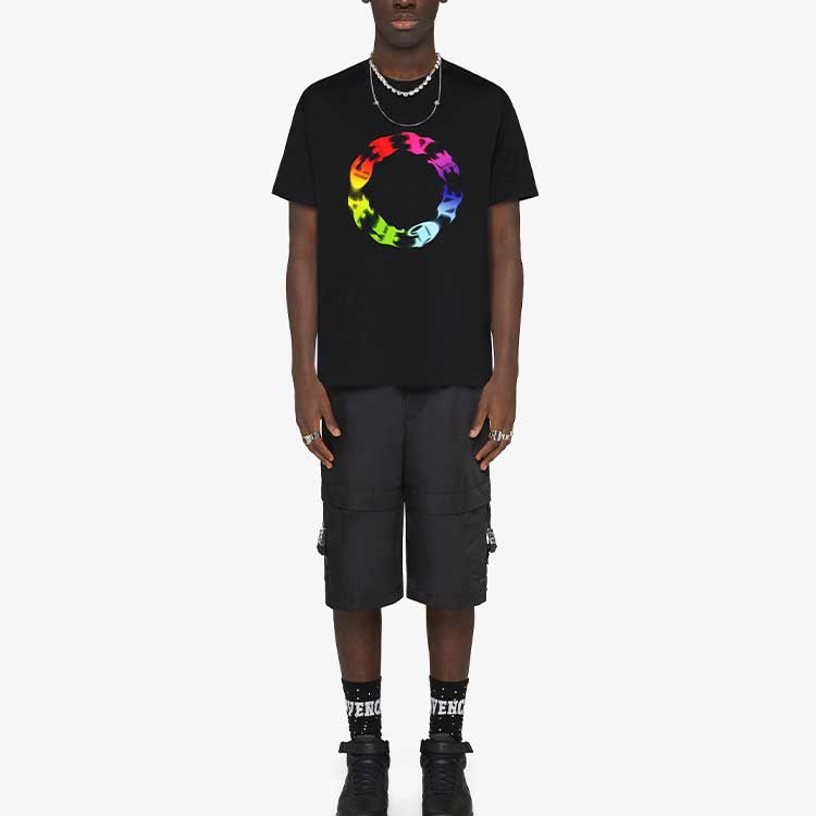 Kaos Givenchy Bermotif, Unisex -J-29