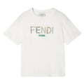 Kaos Pendek FENDI dengan Motif Gambar/Cetak, Cocok untuk Pria dan WanitaF-30
