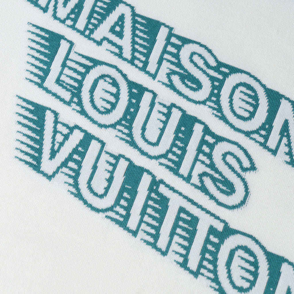 LV Kaos Logo Seri Huruf, Unisex, COD '-L-12