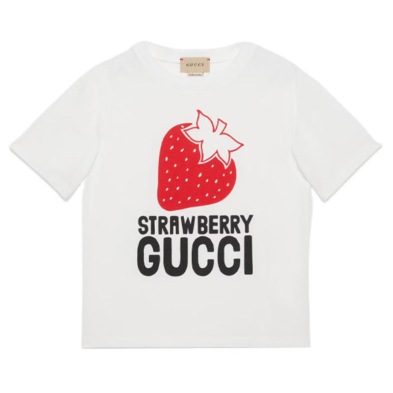 GUCCI Kaos Logo Seri Huruf, Unisex, COD '"   G-118