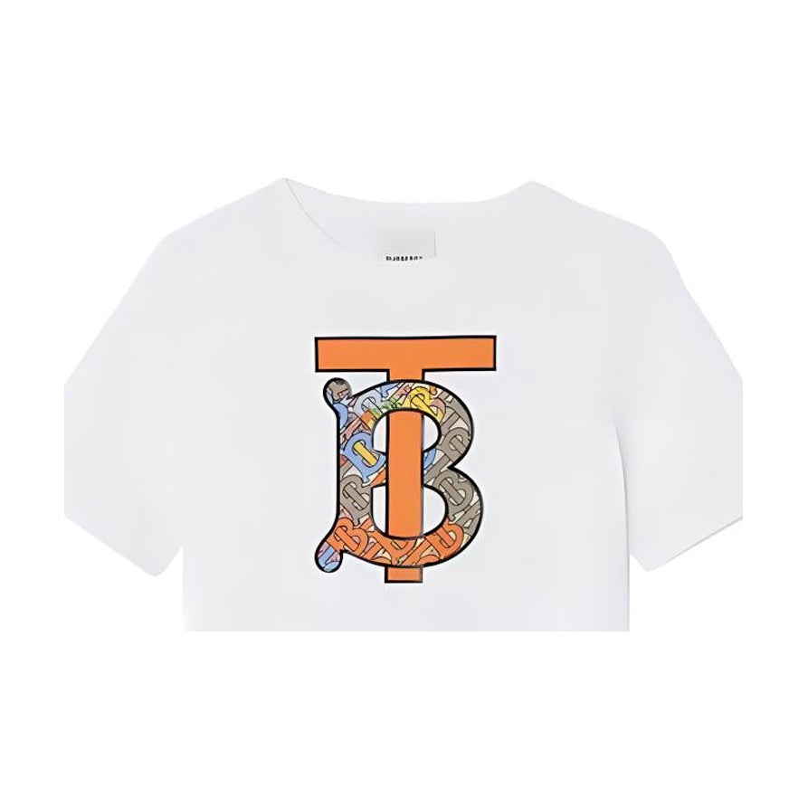 Burberry Kaos Logo Seri Huruf, Unisex, COD '"B-68