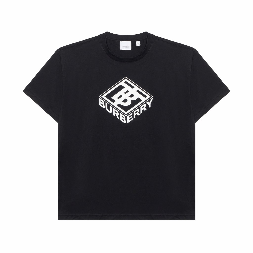 Burberry Kaos Logo Seri Huruf, Unisex, COD '"B-57