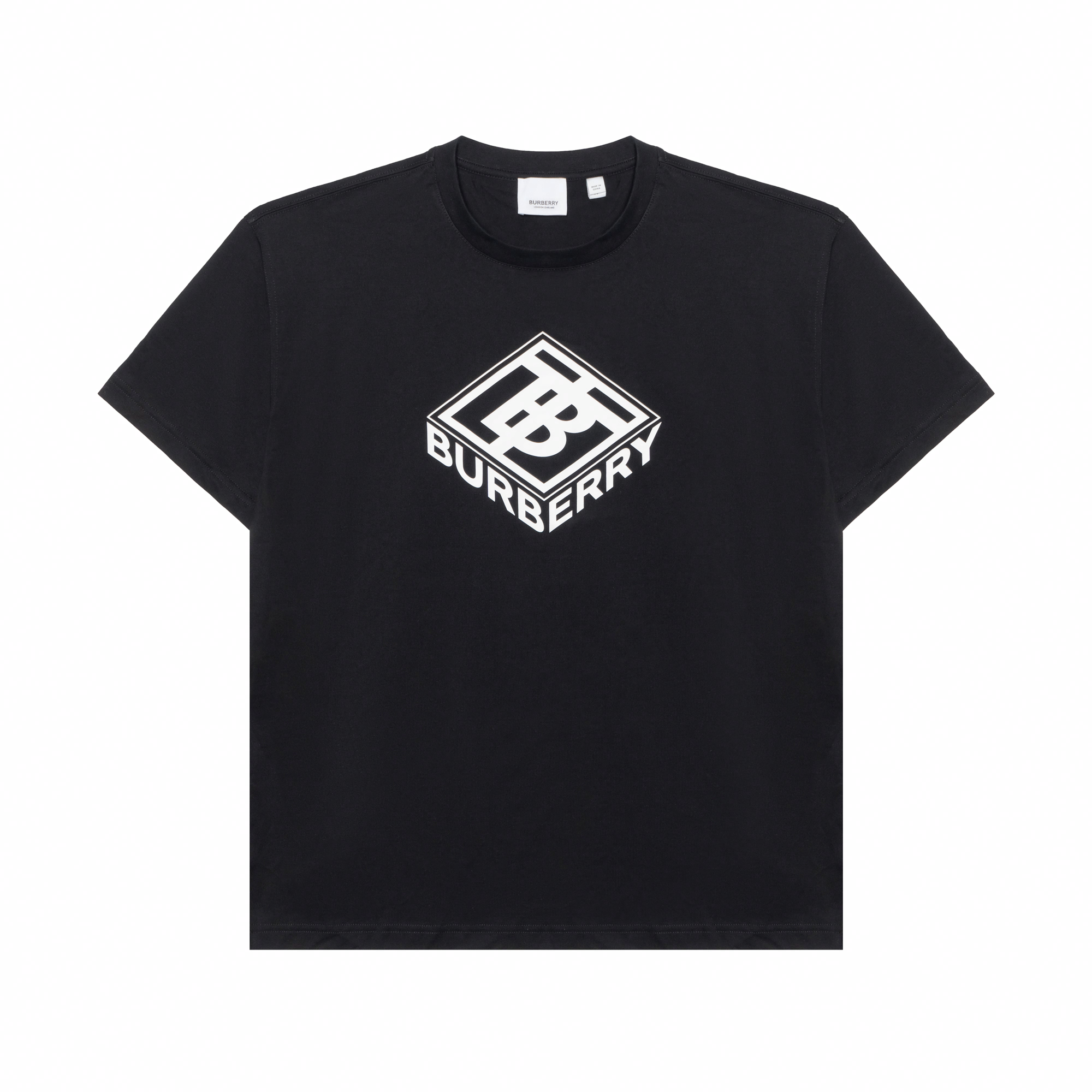 Burberry Kaos Logo Seri Huruf, Unisex, COD '"B-57