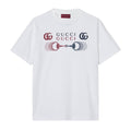 GUCCI Kaos Logo Seri Huruf, Unisex, COD '"  G-116