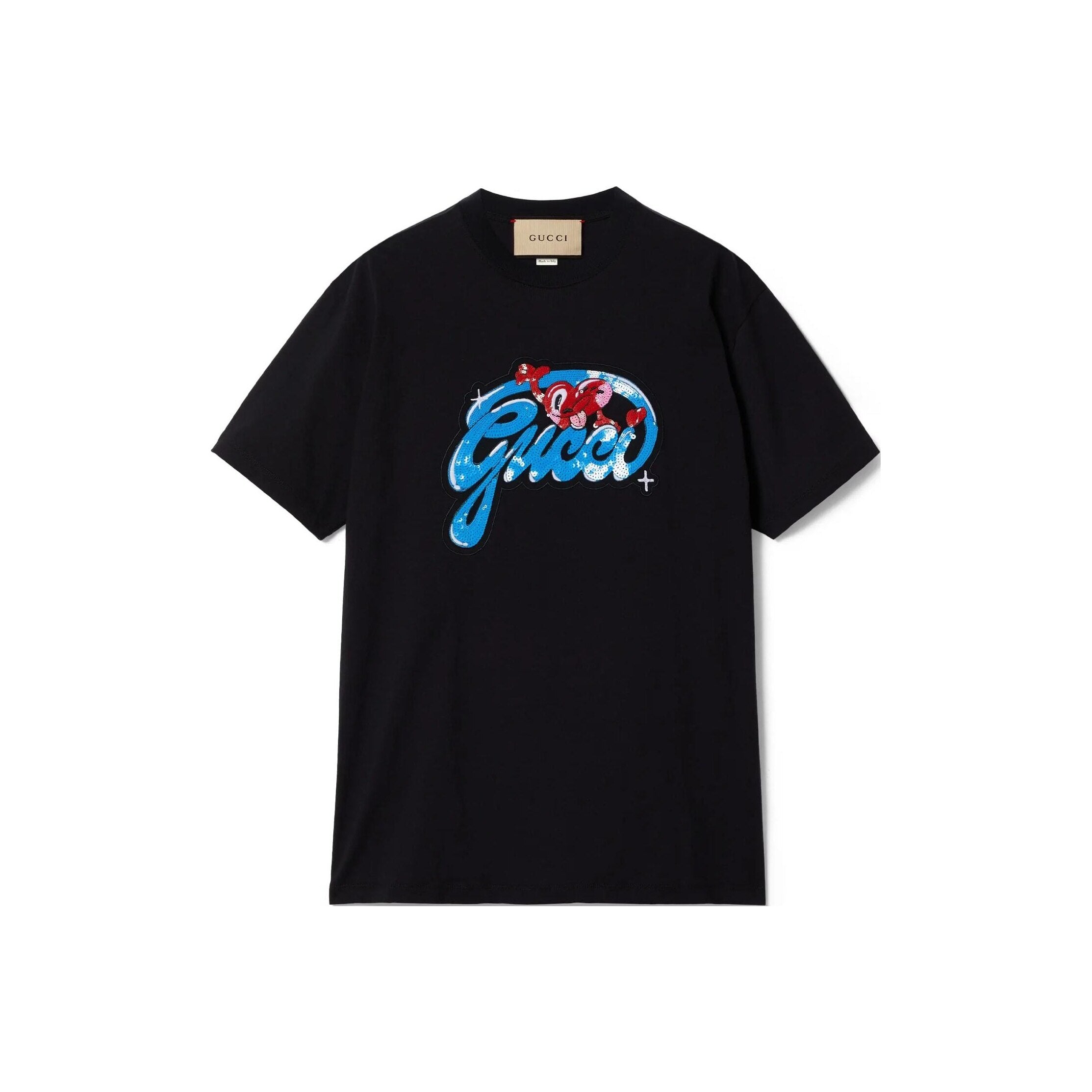 GUCCI Kaos Logo Seri Huruf, Unisex, COD '" "  G-95