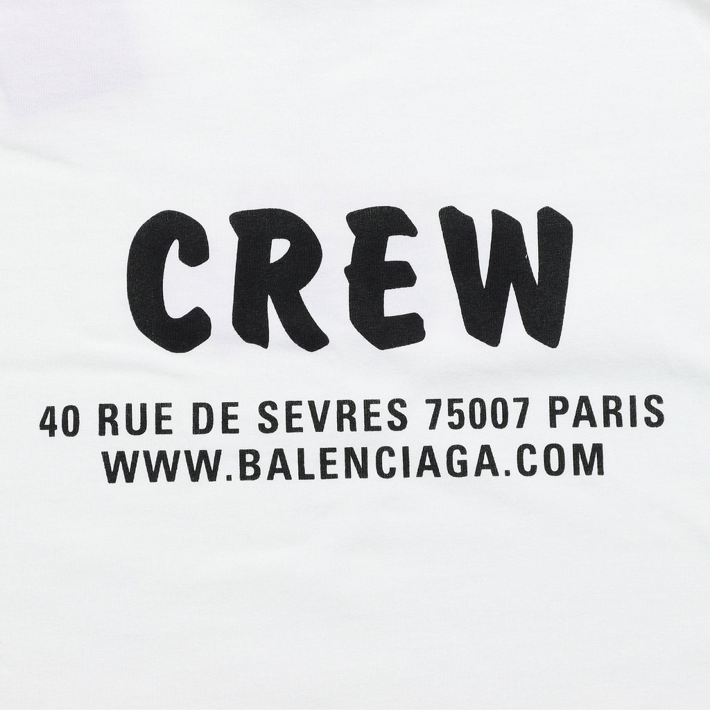 Kaos Pendek Balenciaga dengan Motif Gambar/Cetak, Cocok untuk Pria dan Wanita -BL-40