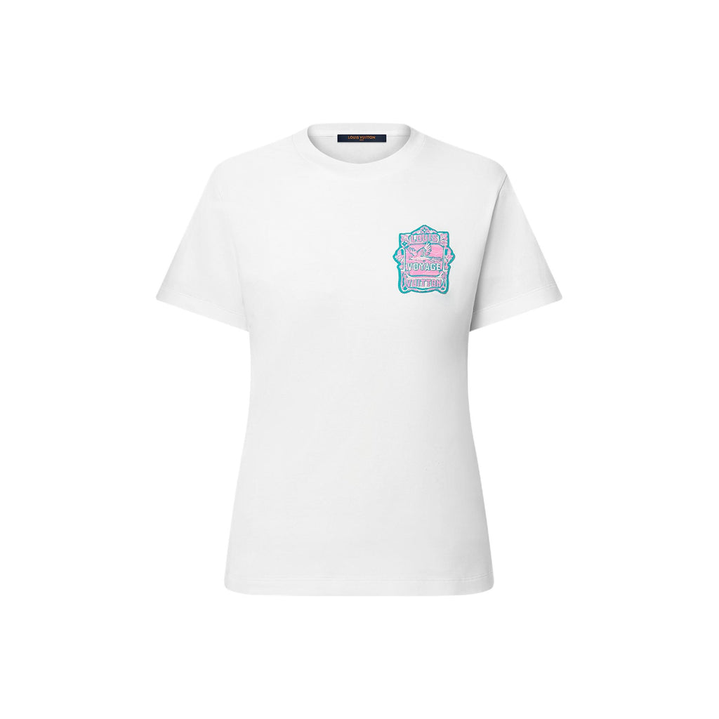 LV Kaos Logo Seri Huruf, Unisex, COD '-L-20