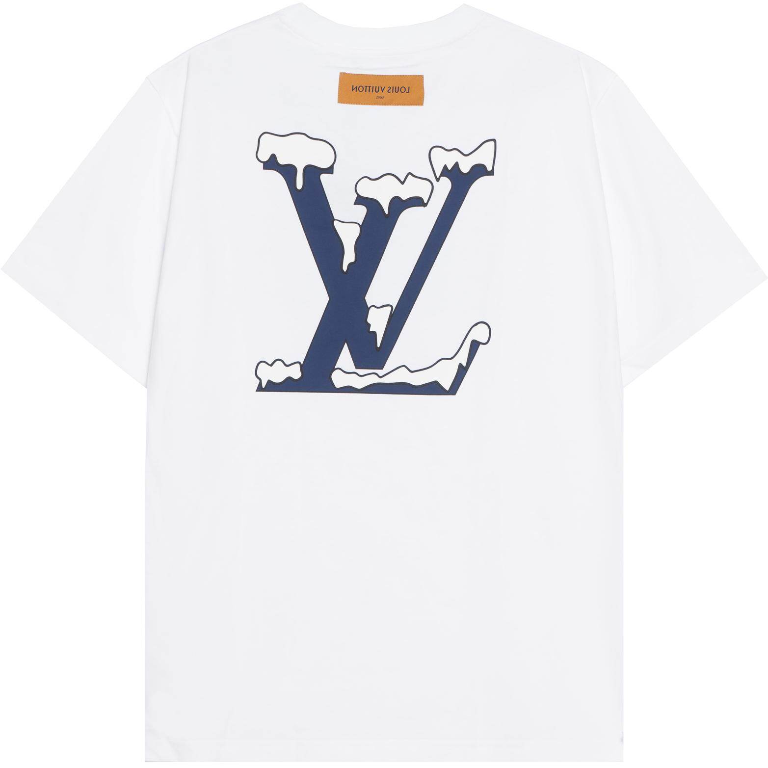 LV Kaos Logo Seri Huruf, Unisex, COD '-L-14