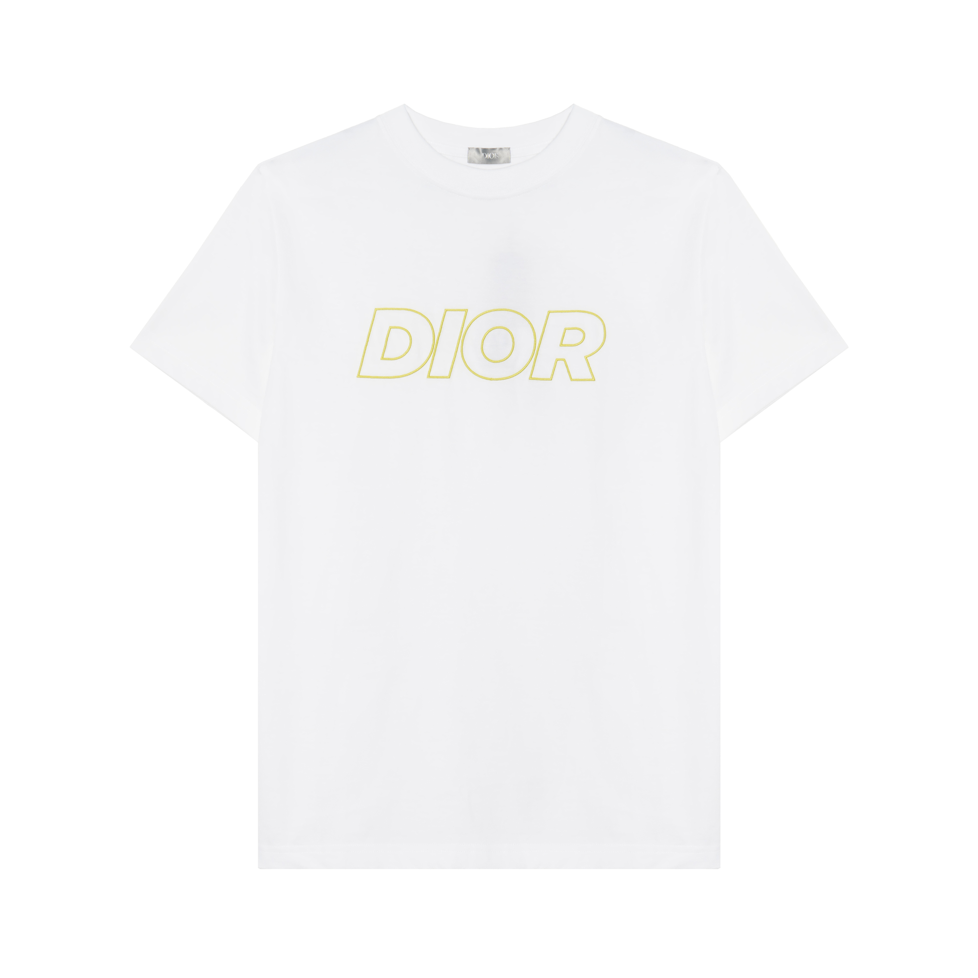 Kaos Pendek DIOR dengan Motif Gambar/Cetak, Cocok untuk Pria dan Wanita  -D-18