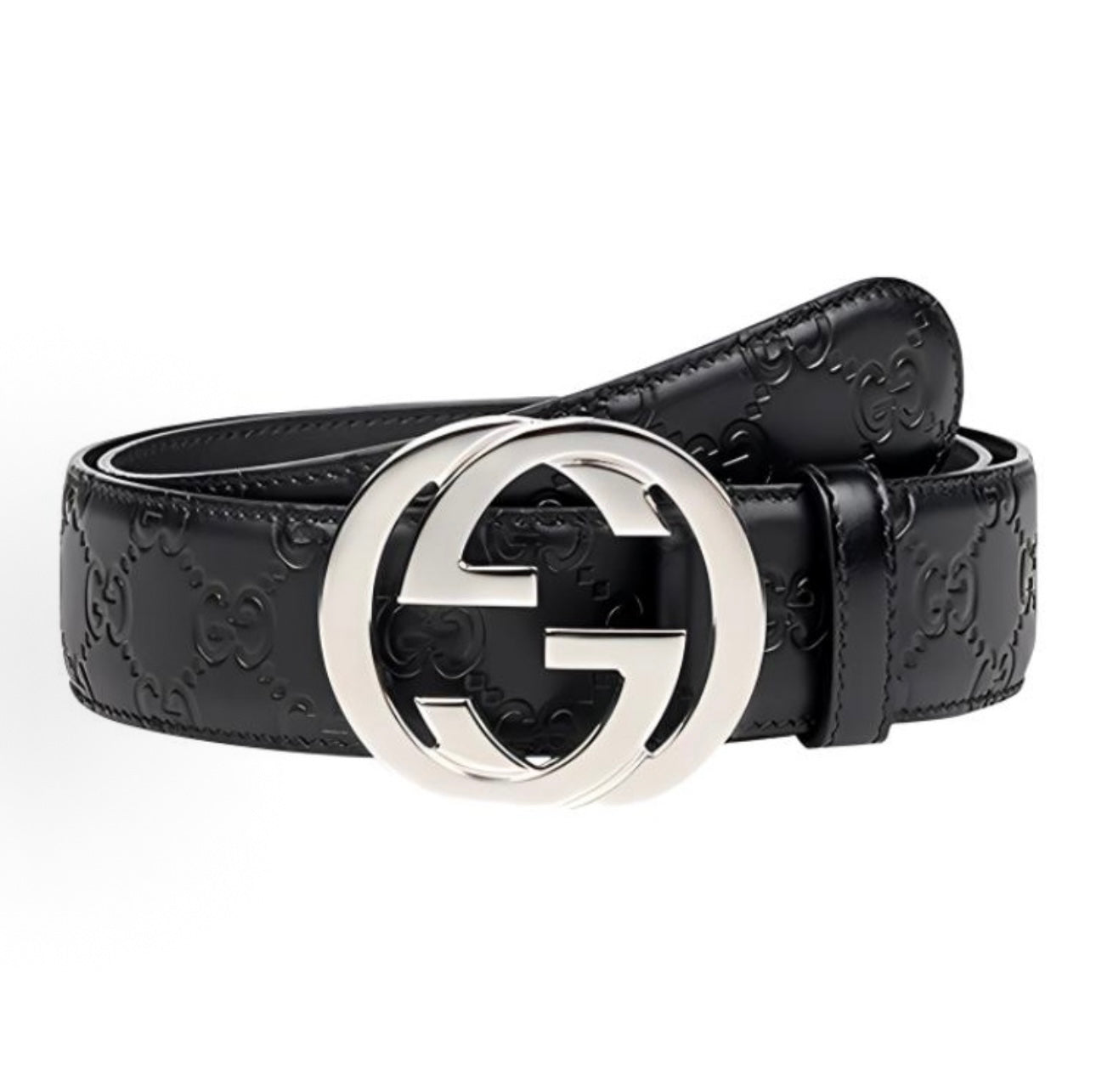 Sabuk logo monogram GUCCI, unisex "COD"-GY-Y
