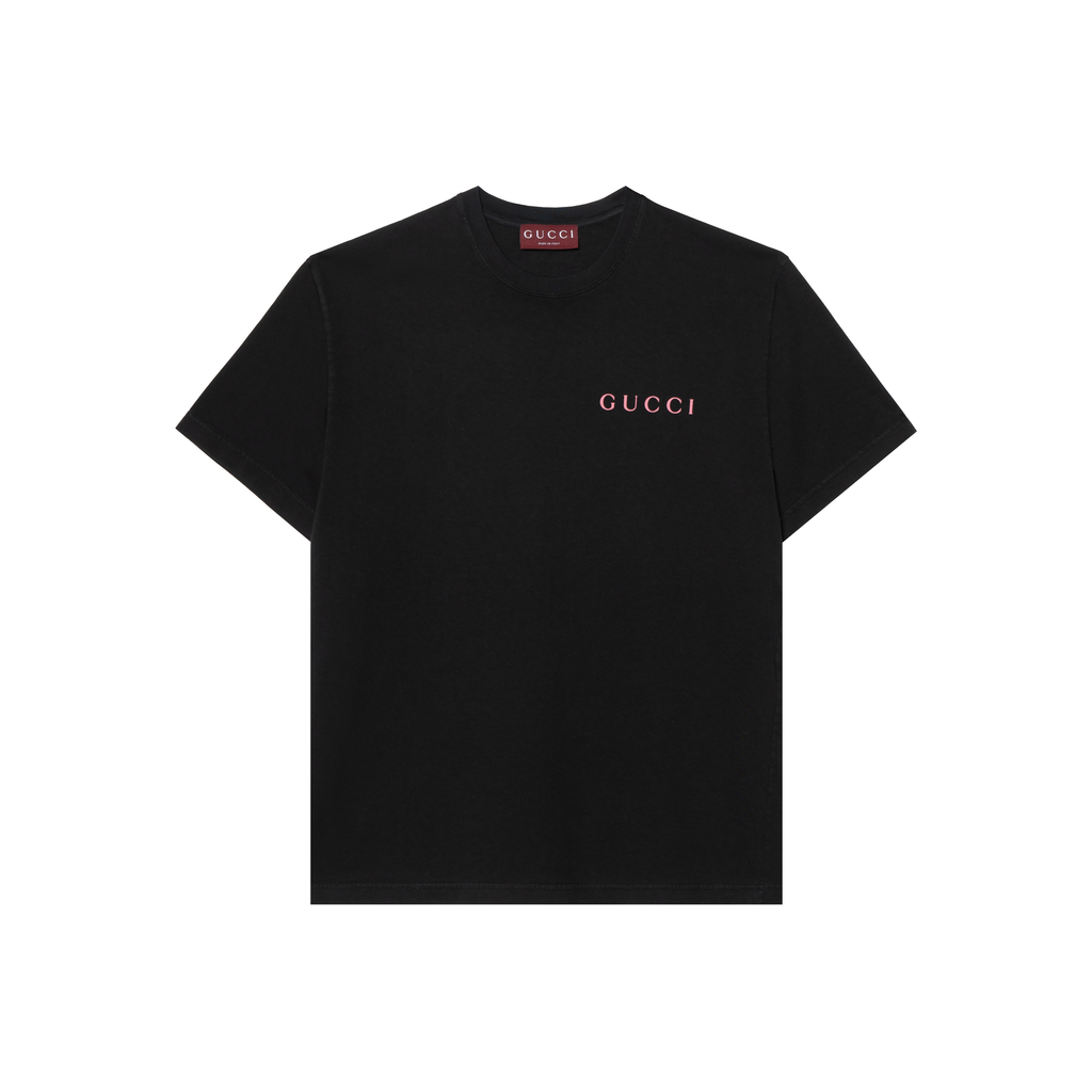 GUCCI Kaos Logo Seri Huruf, Unisex, COD '"    '"  G-16