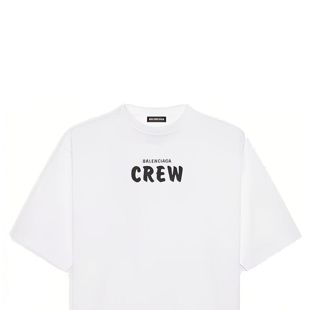 Kaos Pendek Balenciaga dengan Motif Gambar/Cetak, Cocok untuk Pria dan Wanita -BL-40