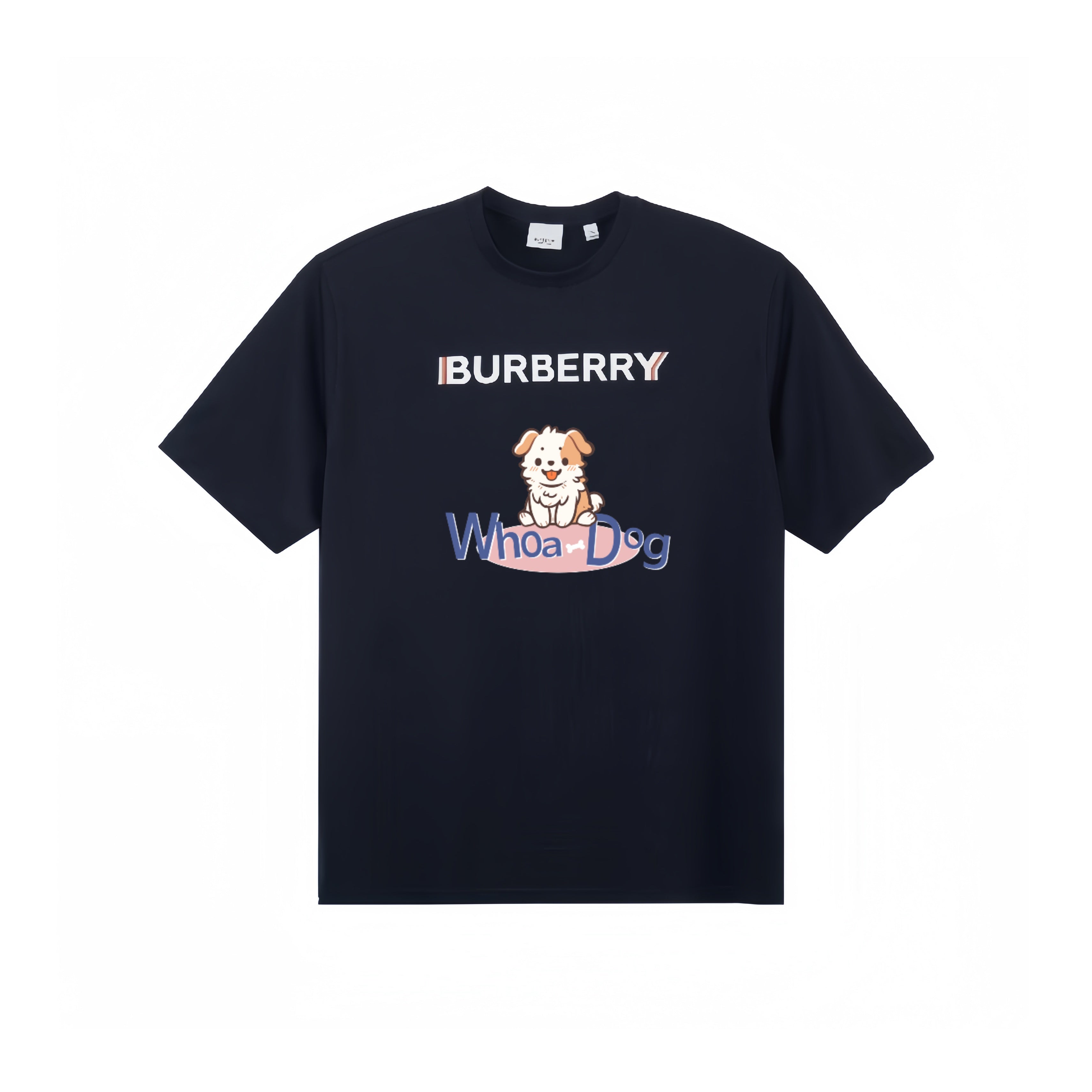 Burberry Kaos Logo Seri Huruf, Unisex, COD '"B-38