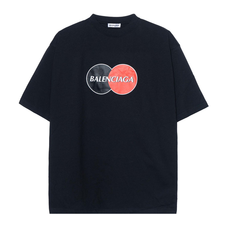 Kaos Pendek Balenciaga dengan Motif Gambar/Cetak, Cocok untuk Pria dan Wanita -BL-37