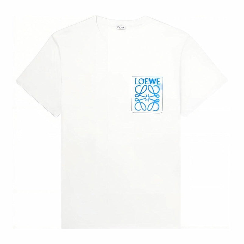 Kaos Pendek LOEWE dengan Motif Gambar/Cetak, Cocok untuk Pria dan Wanita -LE-03