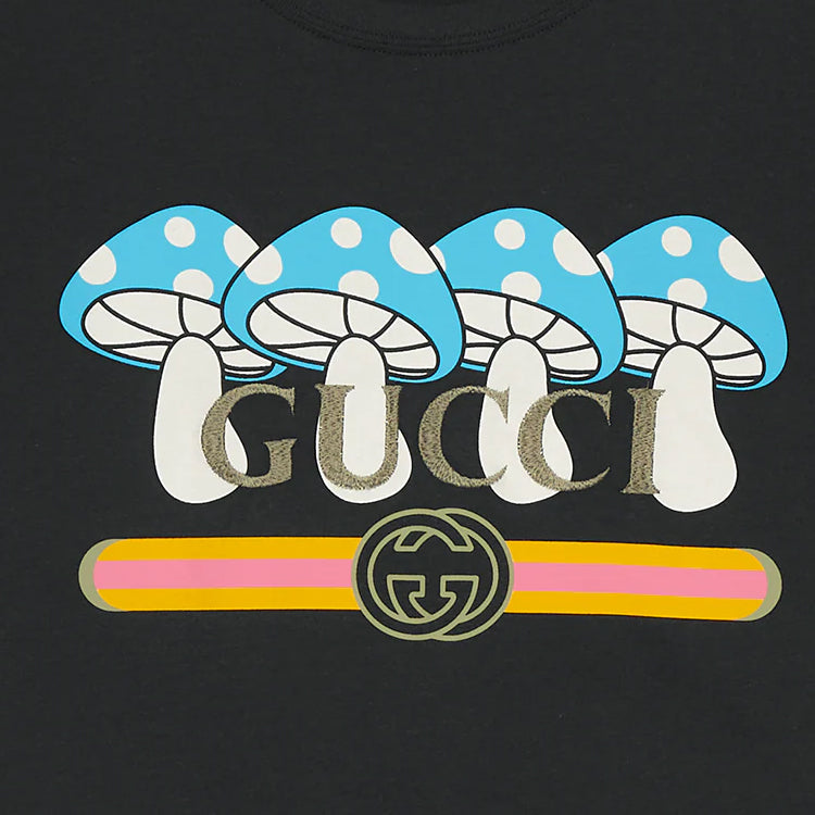 GUCCI Kaos Logo Seri Huruf, Unisex, COD '"   G-91