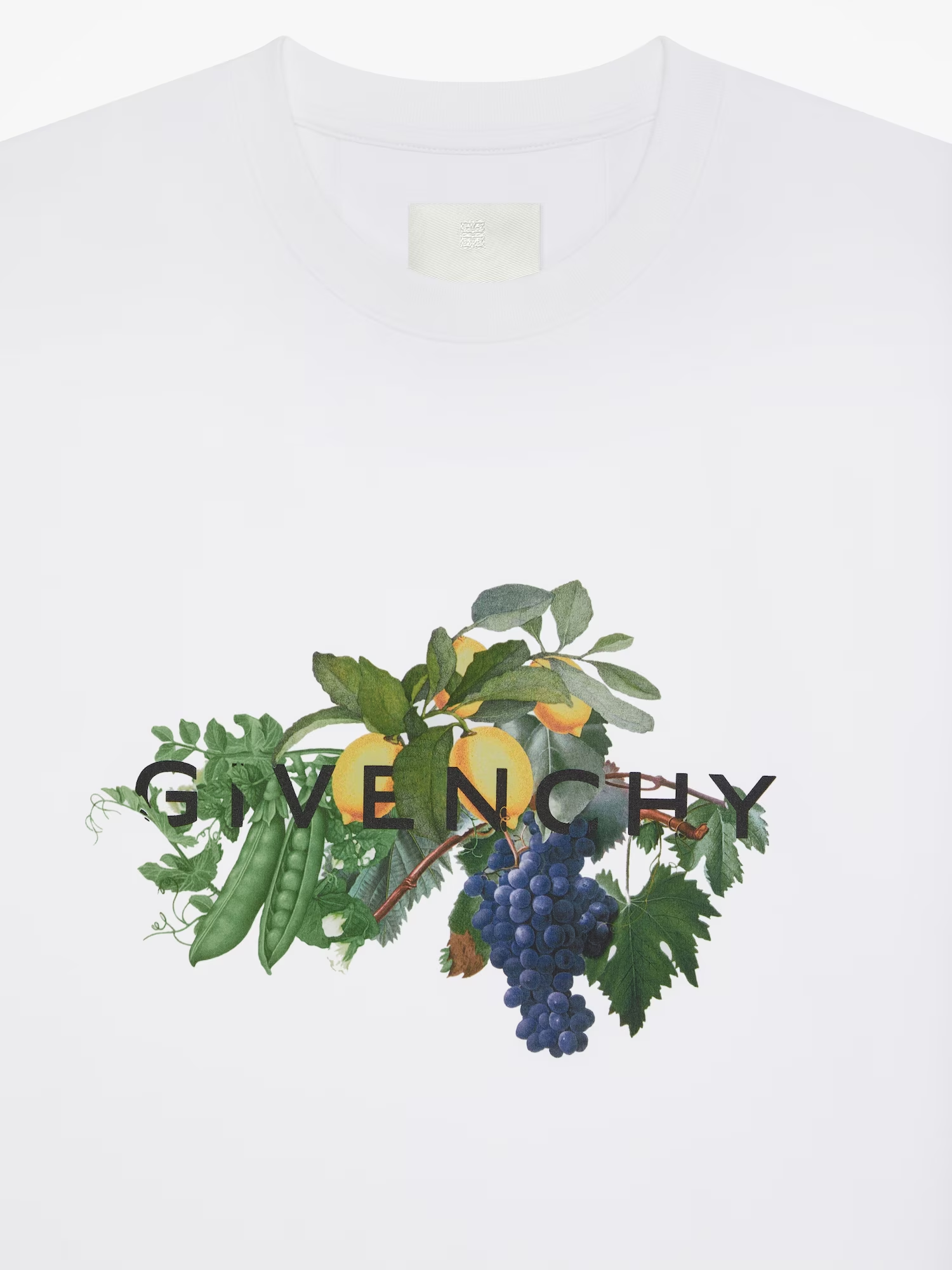 Kaos Givenchy Bermotif, Unisex -J-23