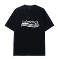 Kaos Pendek Balenciaga dengan Motif Gambar/Cetak, Cocok untuk Pria dan Wanita -BL-10