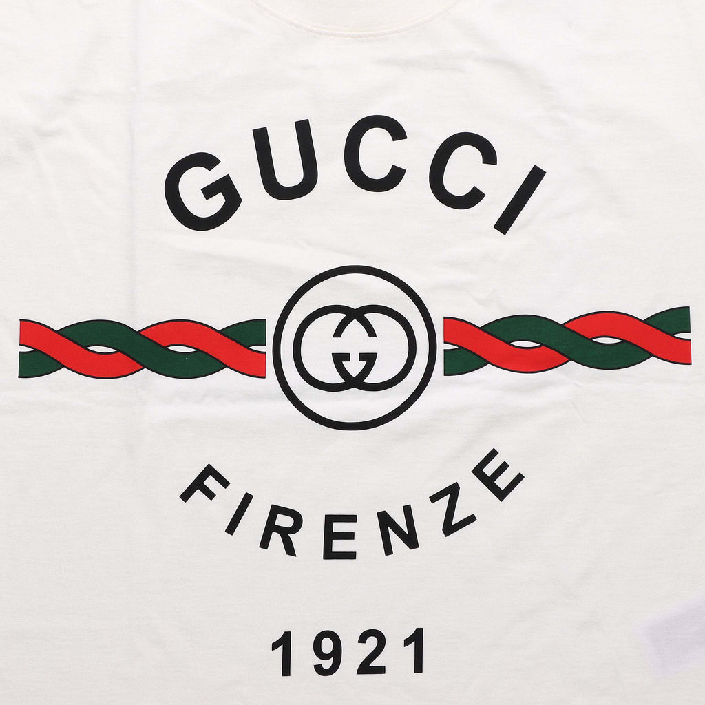 GUCCI Kaos Logo Seri Huruf, Unisex, COD '"    '"  G-33