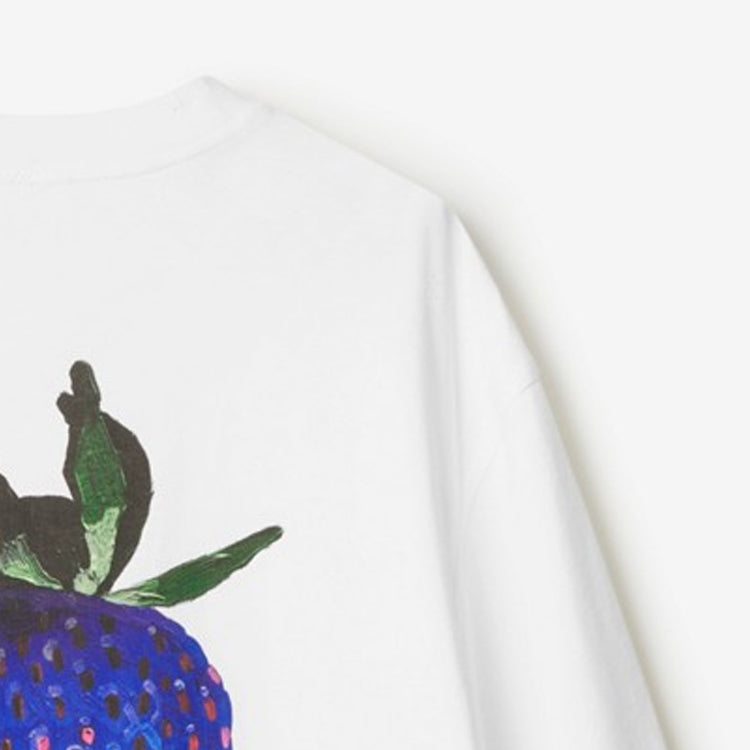 Burberry Kaos Logo Seri Huruf, Unisex, COD '"B-60