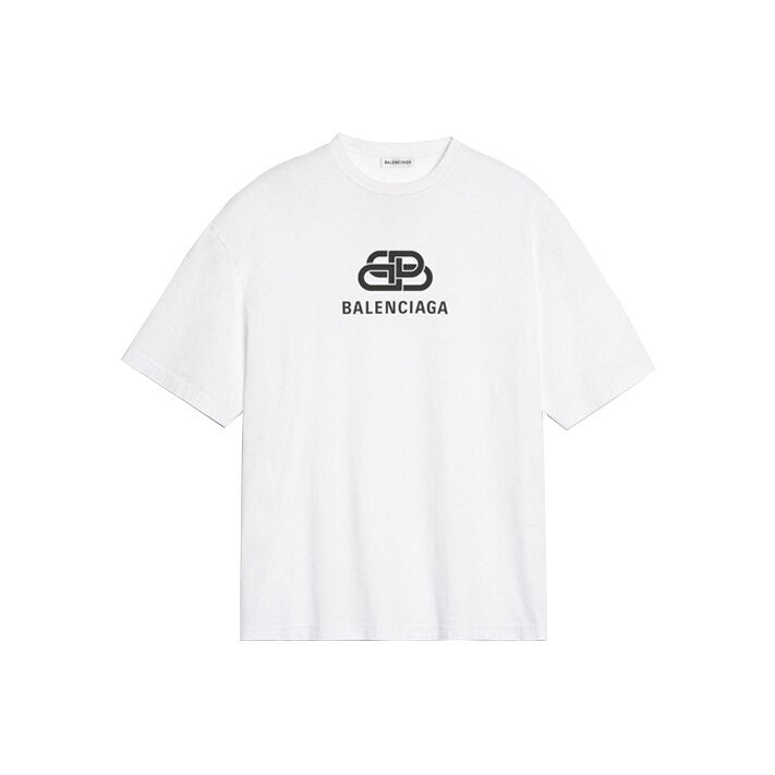 Kaos Pendek Balenciaga dengan Motif Gambar/Cetak, Cocok untuk Pria dan Wanita -BL-24