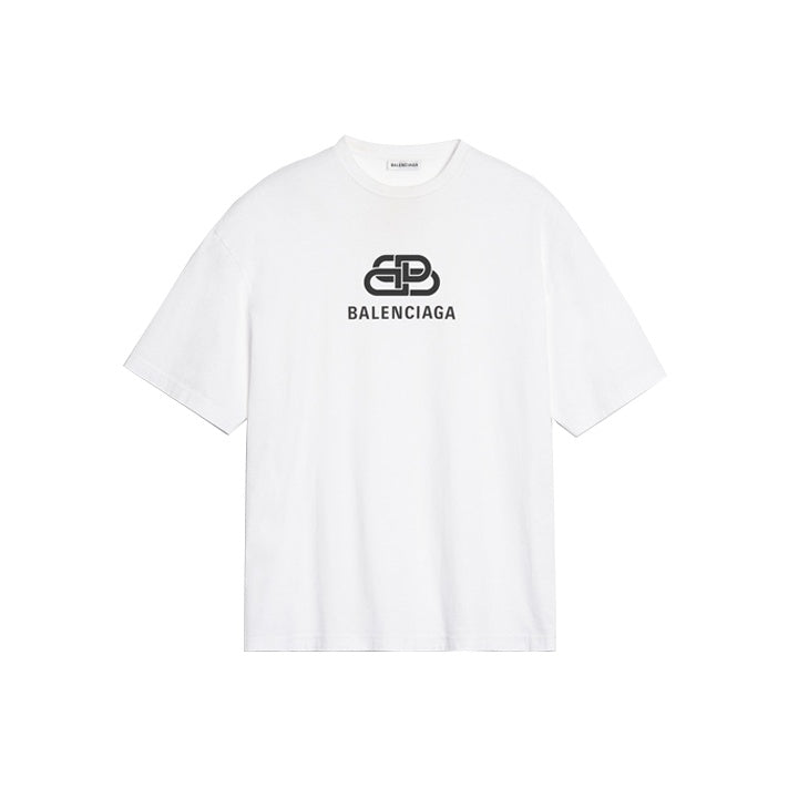 Kaos Pendek Balenciaga dengan Motif Gambar/Cetak, Cocok untuk Pria dan Wanita -BL-24