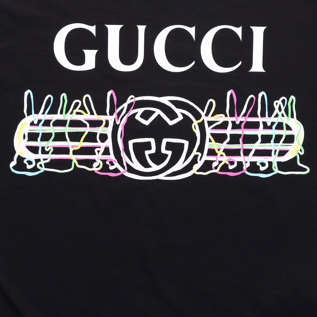 GUCCI Kaos Logo Seri Huruf, Unisex, COD '"    '"  G-43