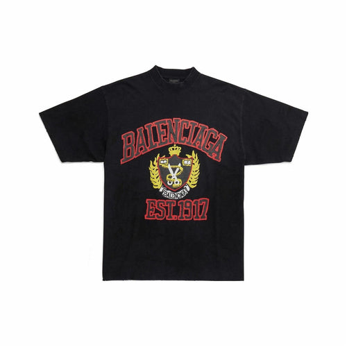 Kaos Pendek Balenciaga dengan Motif Gambar/Cetak, Cocok untuk Pria dan Wanita -BL-22