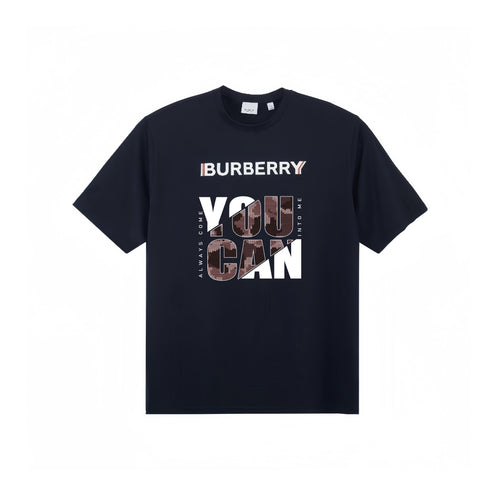 Burberry Kaos Logo Seri Huruf, Unisex, COD '"B-29