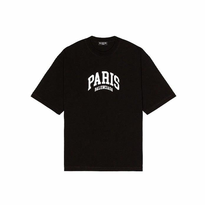 Kaos Pendek Balenciaga dengan Motif Gambar/Cetak, Cocok untuk Pria dan Wanita -BL-34