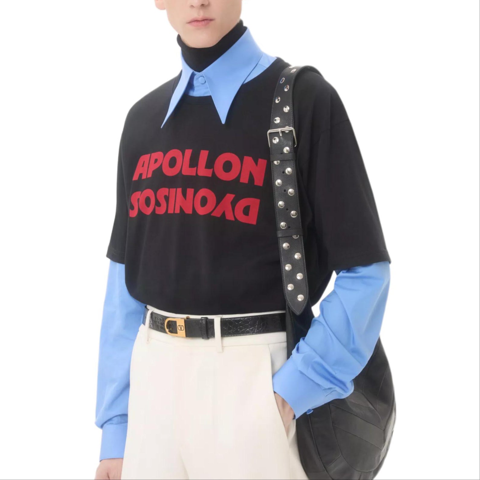 Kaos Pendek LOEWE dengan Motif Gambar/Cetak, Cocok untuk Pria dan Wanita -LE-26