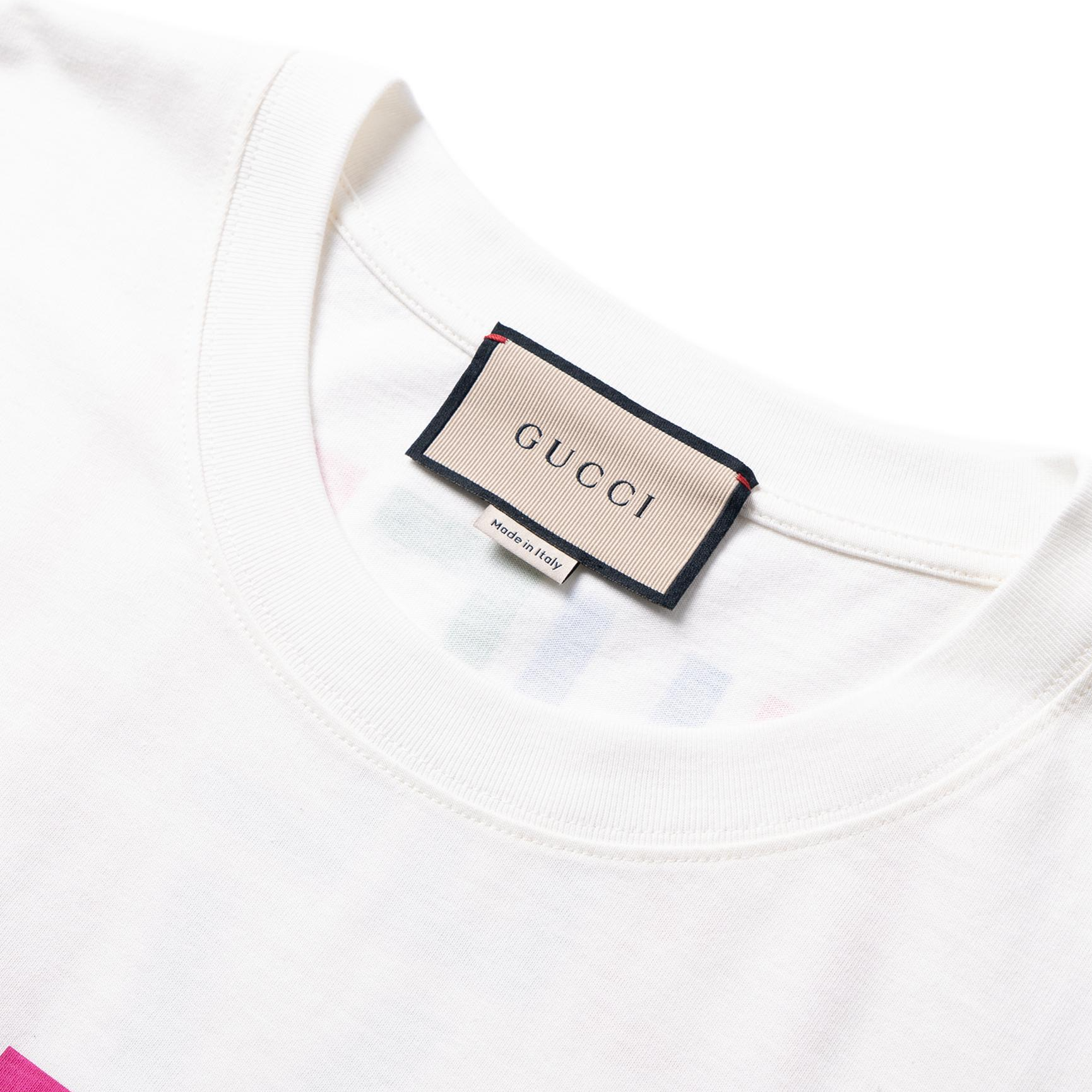 GUCCI Kaos Logo Seri Huruf, Unisex, COD '"  G-105