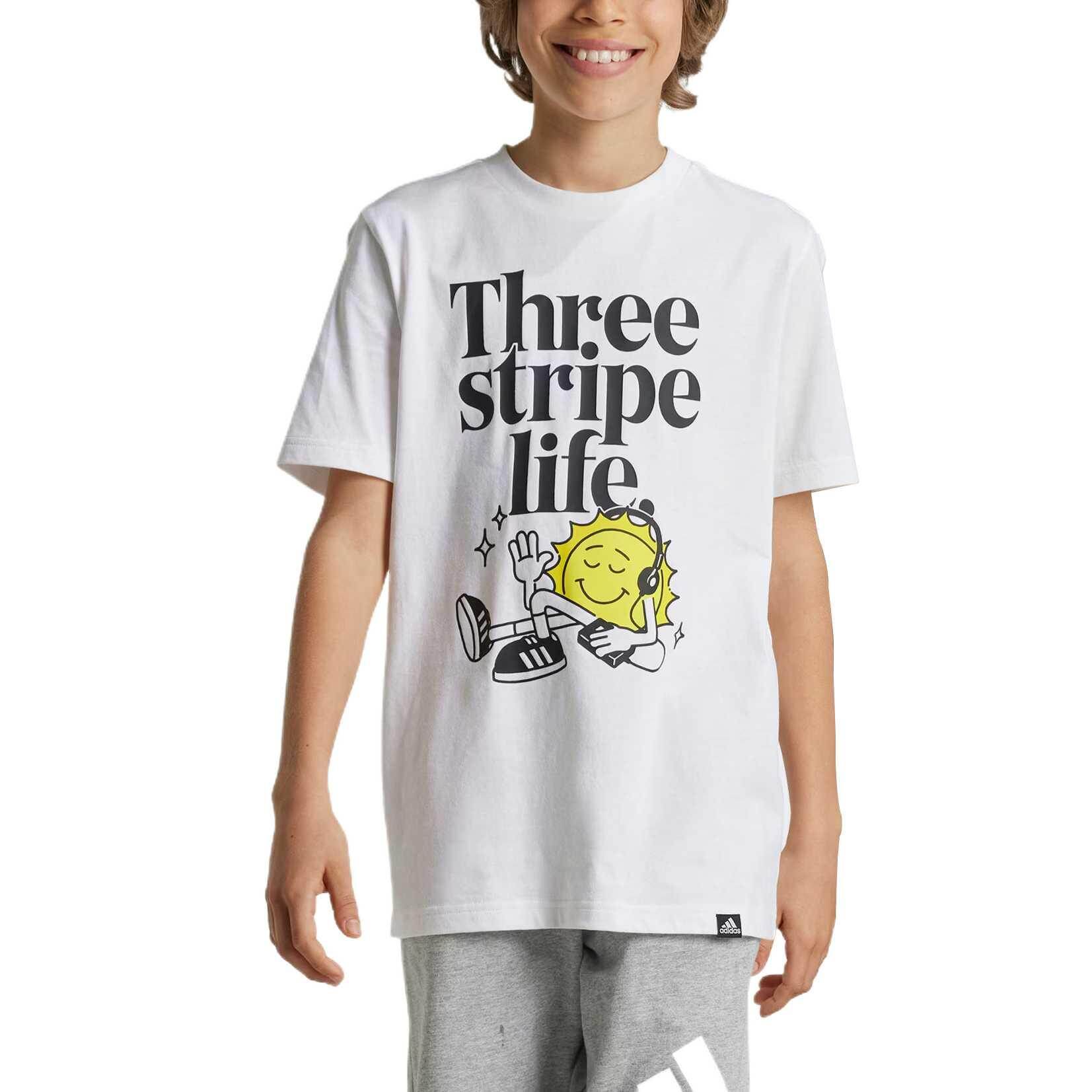 adidas Kaos Logo Seri Huruf, Unisex, COD '" AD-25