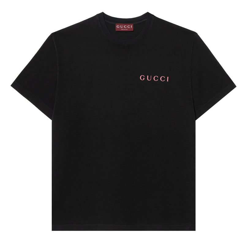 GUCCI Kaos Logo Seri Huruf, Unisex, COD '"    '"  G-16