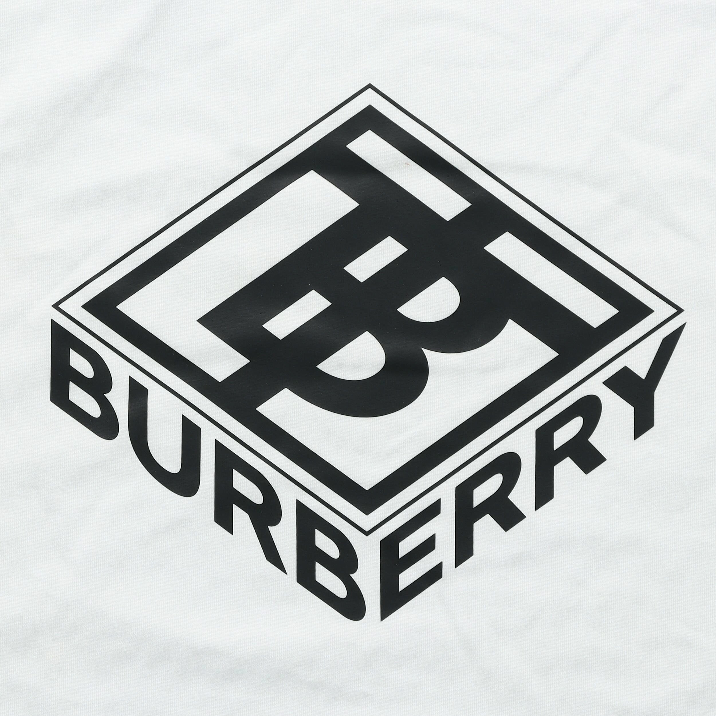 Burberry Kaos Logo Seri Huruf, Unisex, COD '"B-56