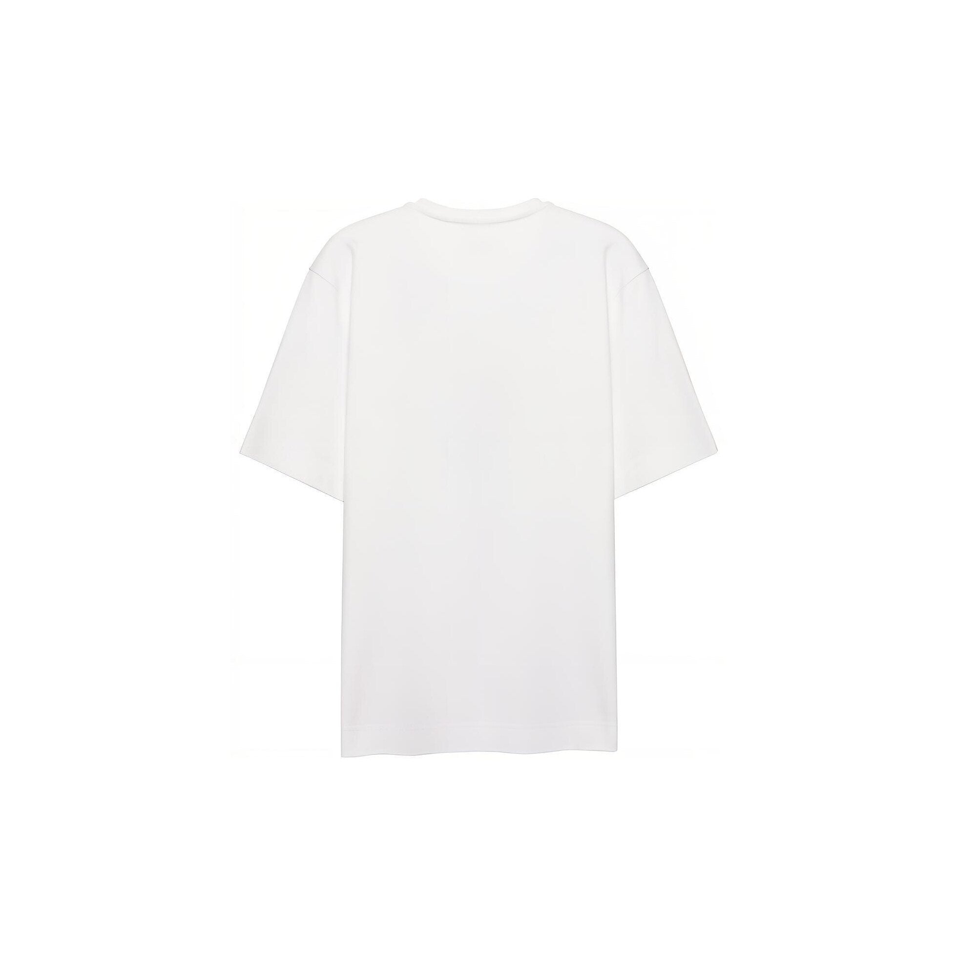 Kaos Pendek FENDI dengan Motif Gambar/Cetak, Cocok untuk Pria dan WanitaF-11