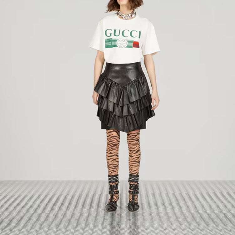 GUCCI Kaos Logo Seri Huruf, Unisex, COD '"    '"  G-01