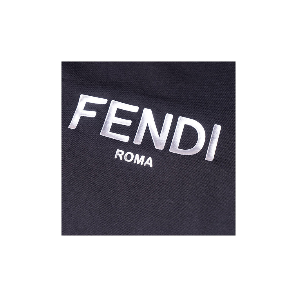Kaos Pendek FENDI dengan Motif Gambar/Cetak, Cocok untuk Pria dan WanitaF-24