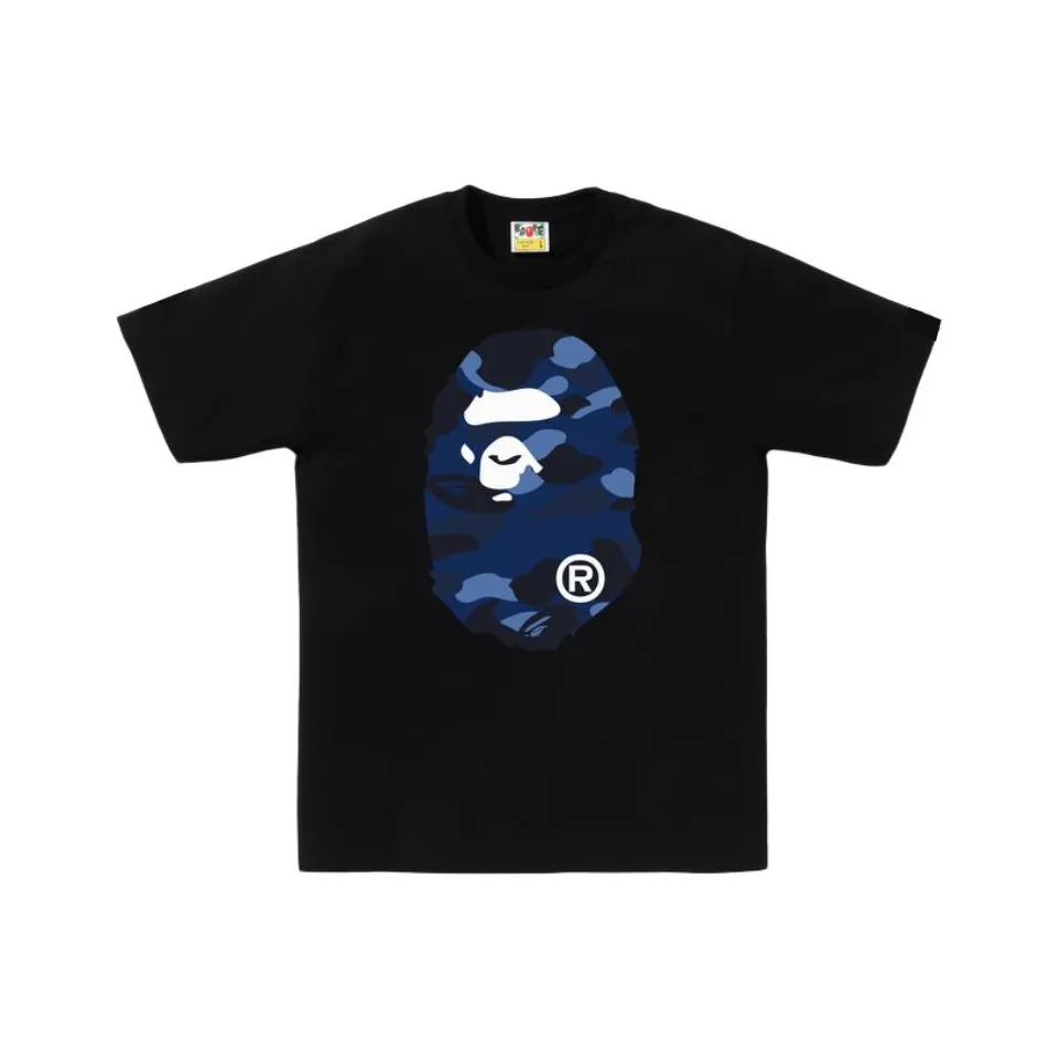 A BATHING APE Kaos Logo Seri Huruf, Unisex '"COD '"  AP-200