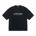 Kaos Pendek Balenciaga dengan Motif Gambar/Cetak, Cocok untuk Pria dan Wanita -BL-44