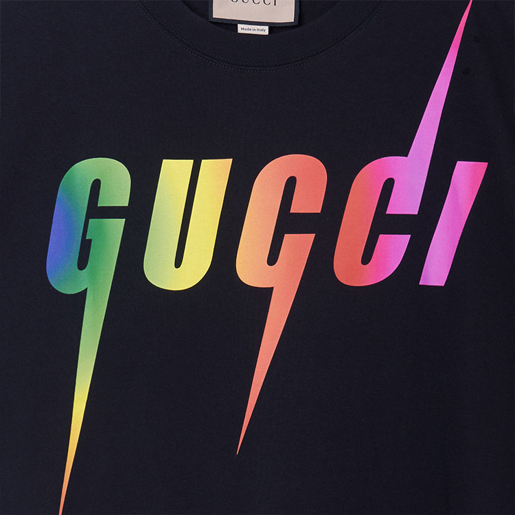 GUCCI Kaos Logo Seri Huruf, Unisex, COD '"   G-121