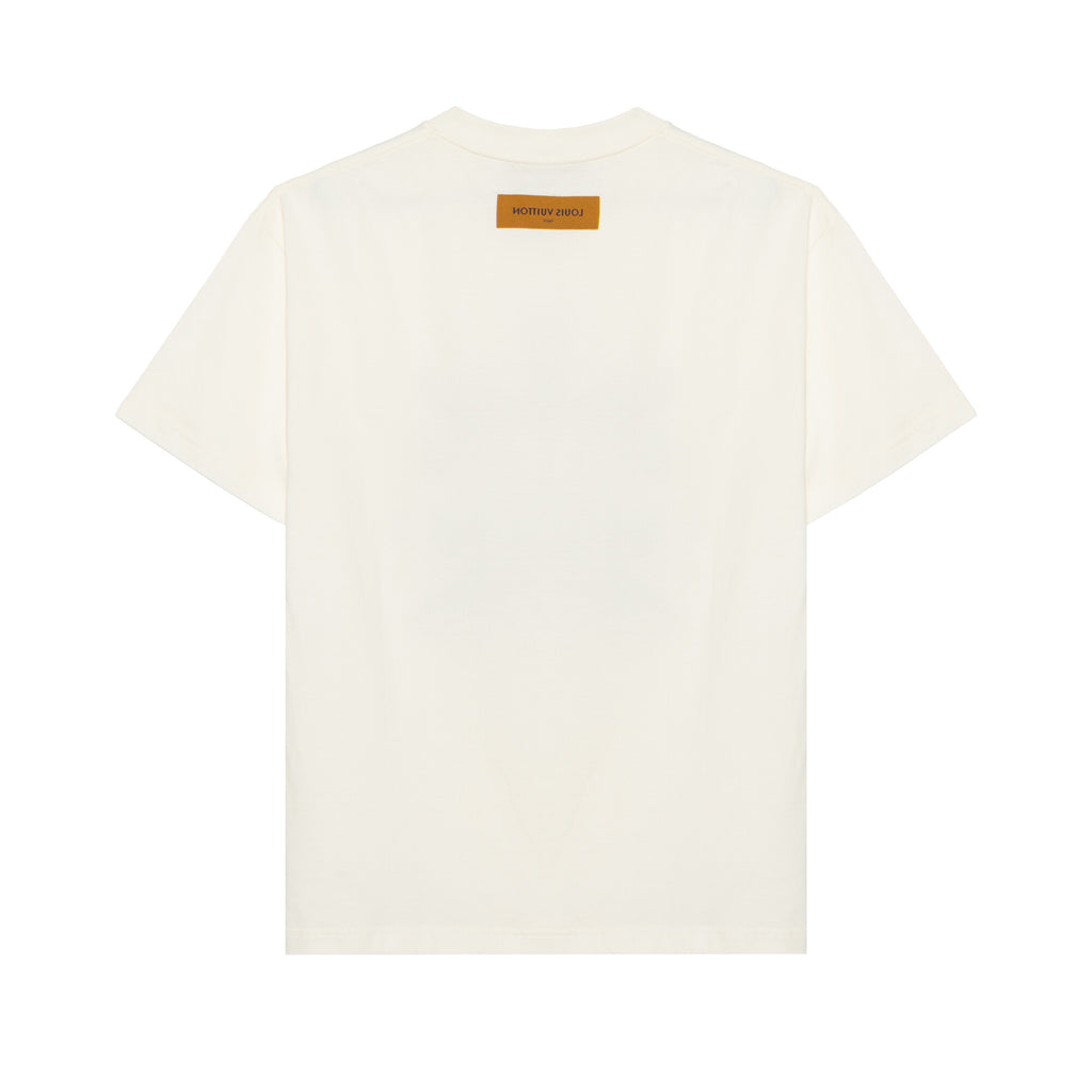 LV Kaos Logo Seri Huruf, Unisex, COD '-L-06