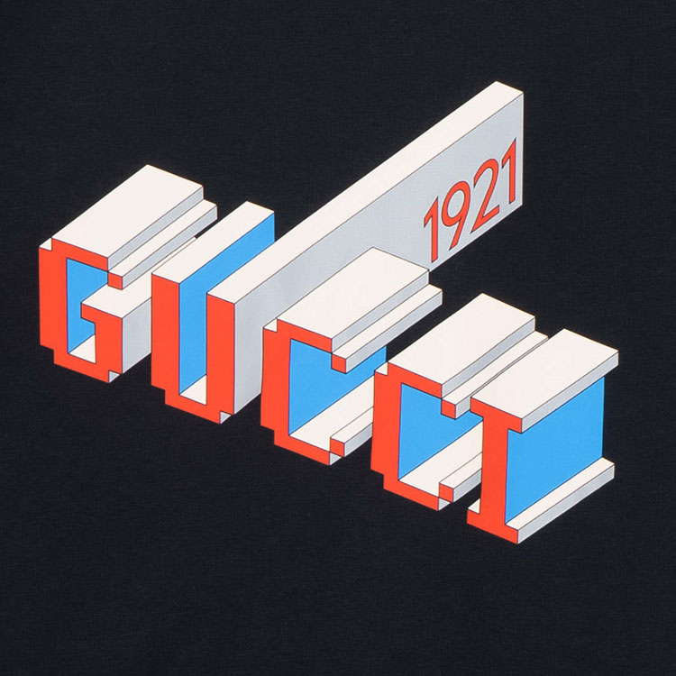 GUCCI Kaos Logo Seri Huruf, Unisex, COD '"    '"  G-05