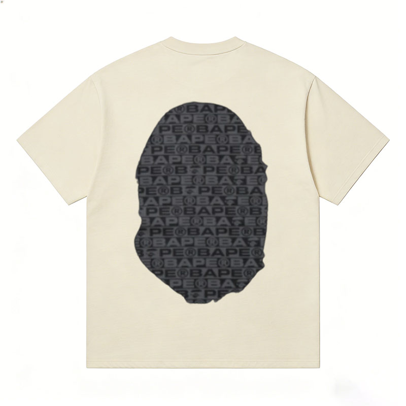 A BATHING APE Kaos Logo Seri Huruf, Unisex '"COD '"  AP-210