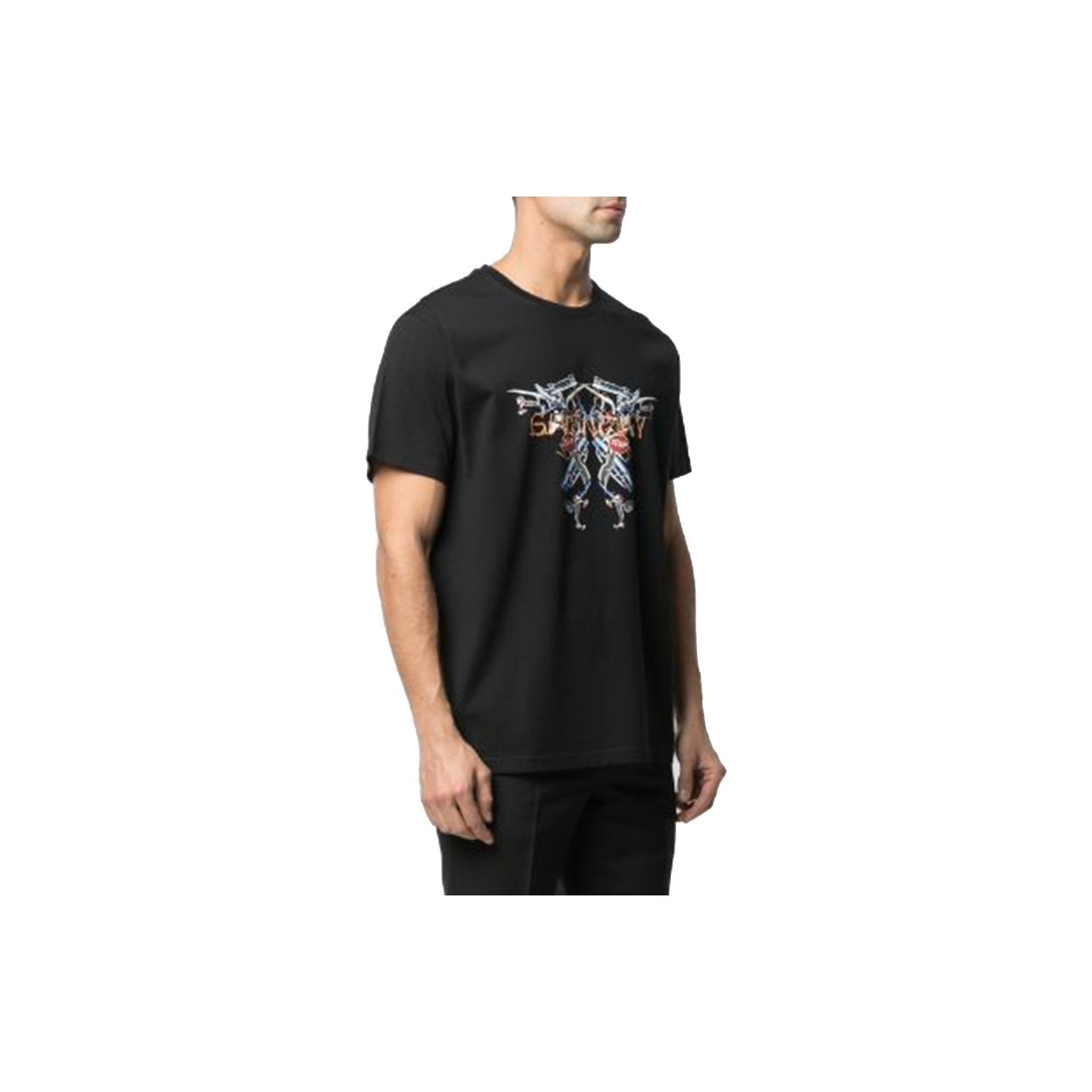 Kaos Givenchy Bermotif, Unisex -J-17