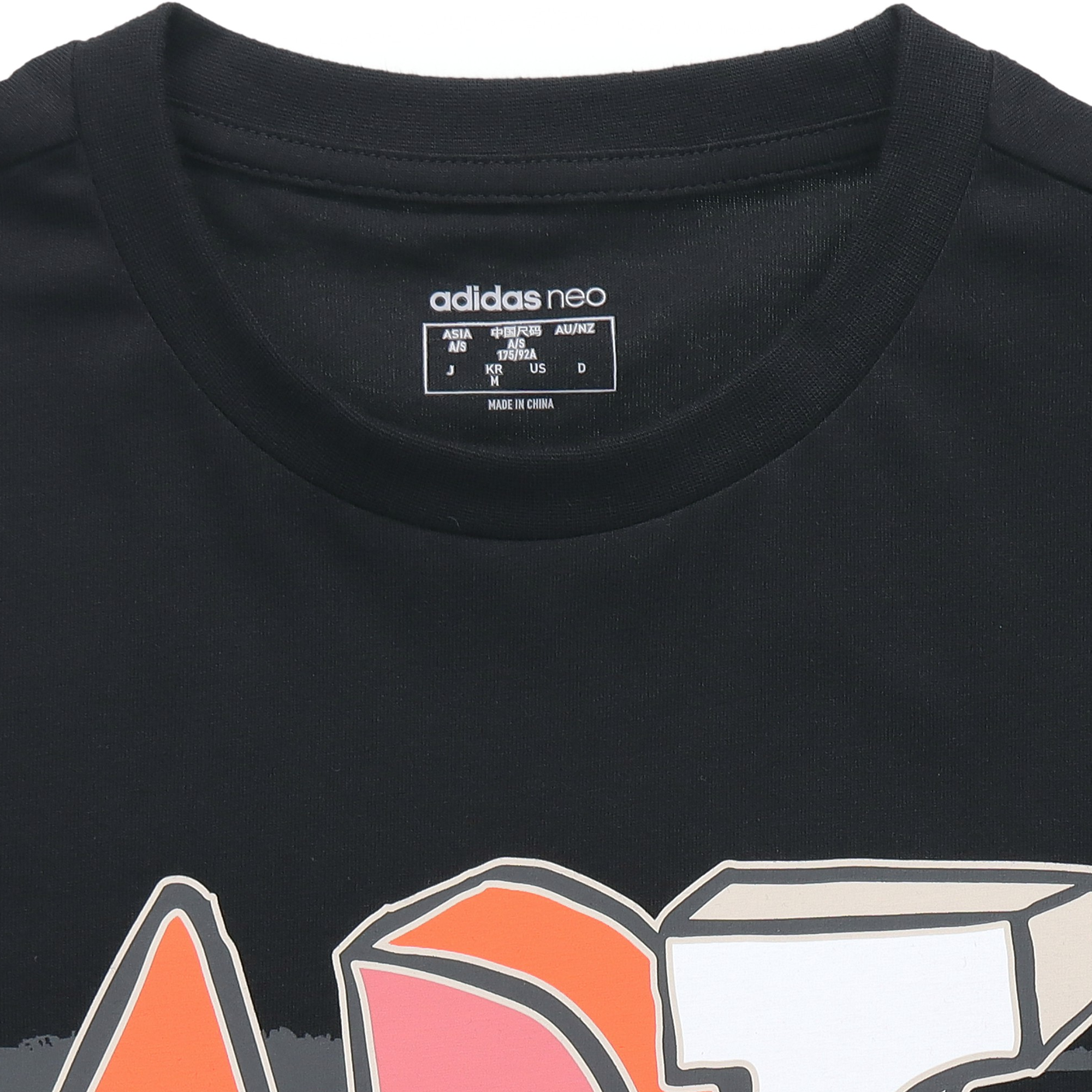 adidas Kaos Logo Seri Huruf, Unisex, COD '" AD-17