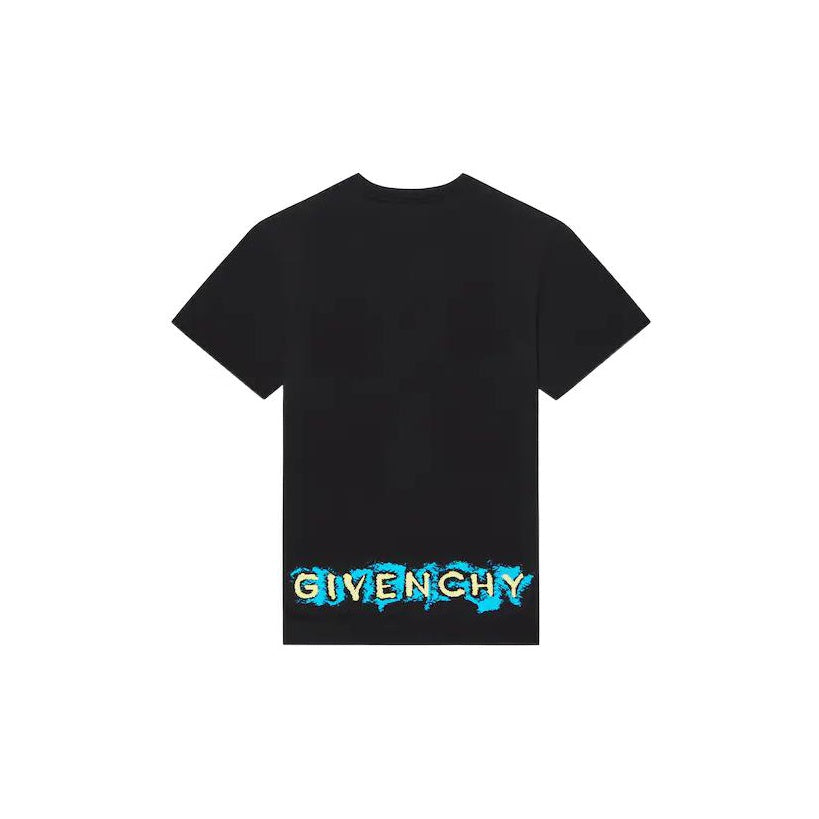 Kaos Givenchy Bermotif, Unisex -J-16