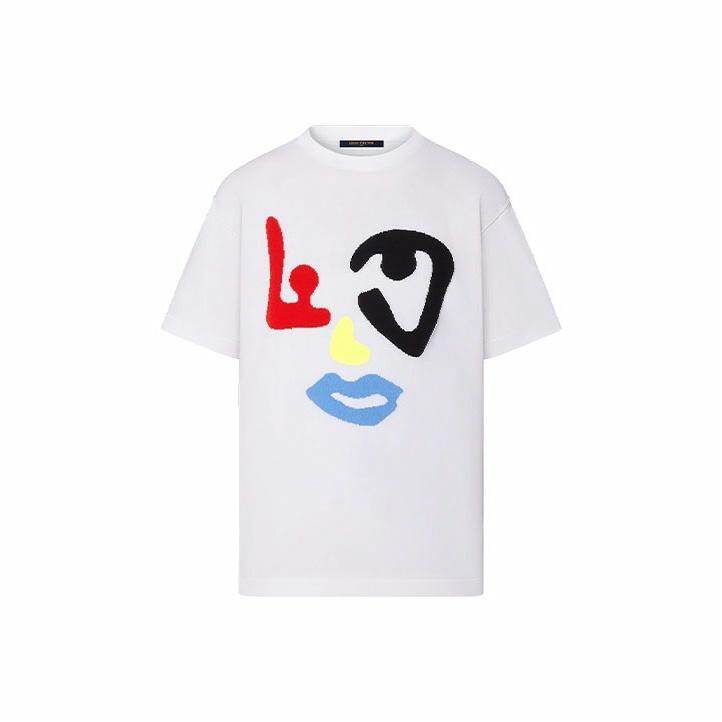 LV Kaos Logo Seri Huruf, Unisex, COD '-L-15