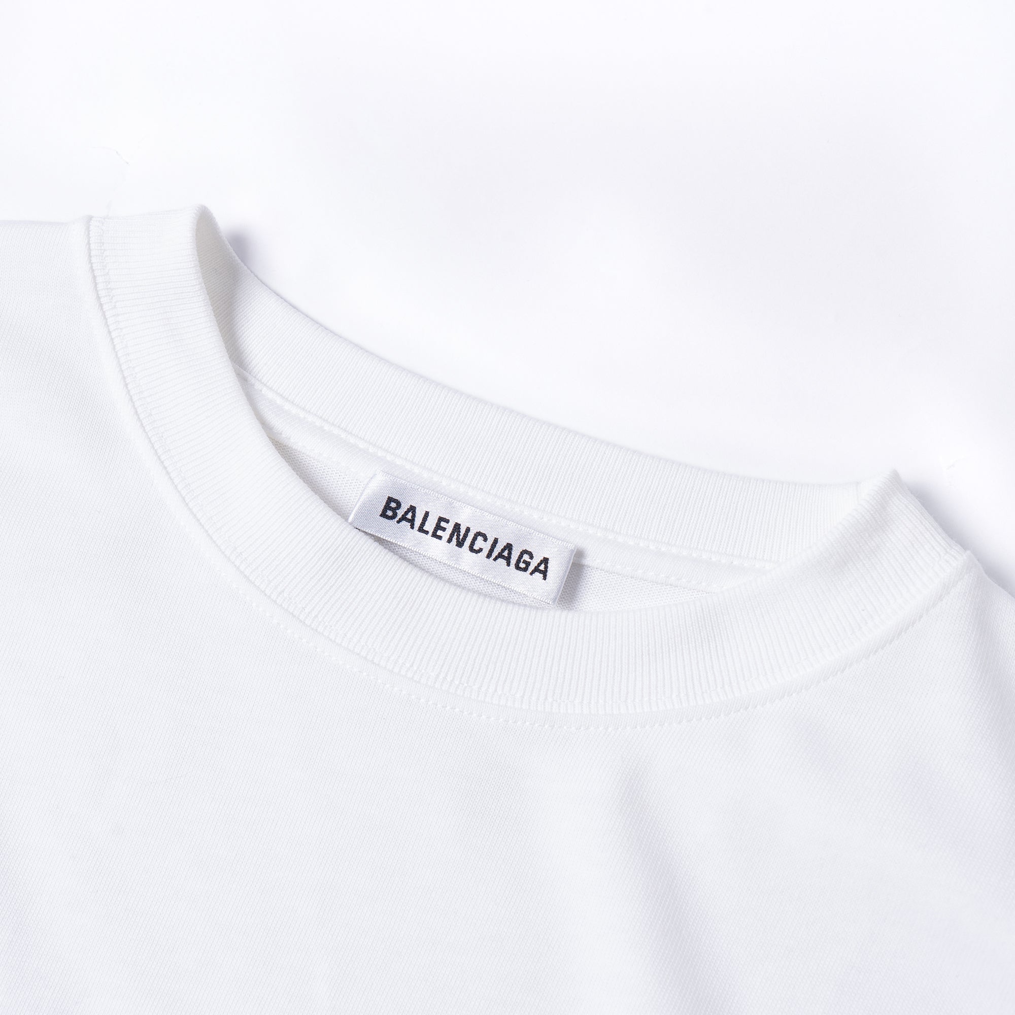 Kaos Pendek Balenciaga dengan Motif Gambar/Cetak, Cocok untuk Pria dan Wanita -BL-36